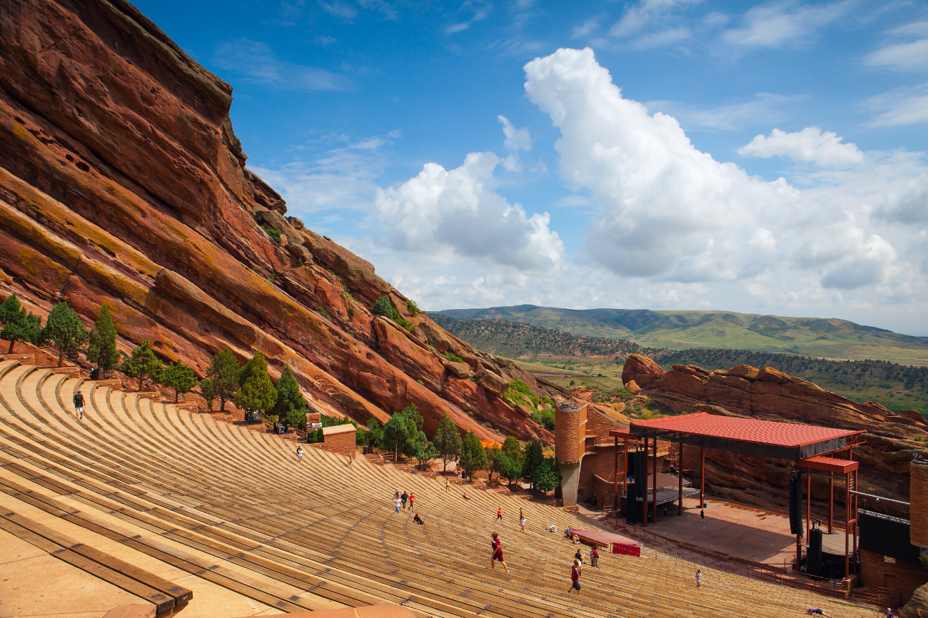 New Roof Built Over Red Rocks Amphitheatre Stage to Combat Weather