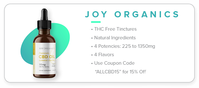 Joy organics CBD oil