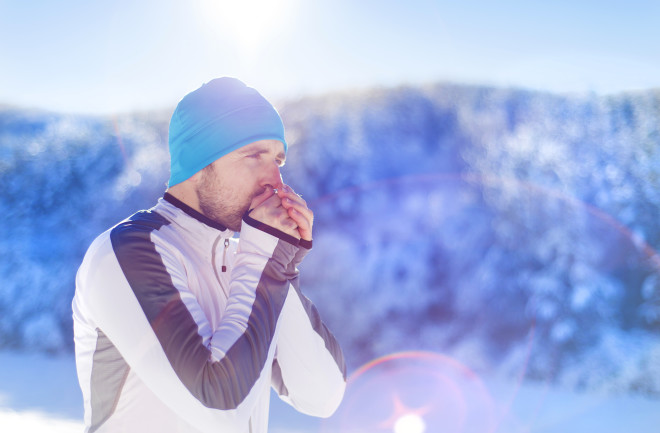 cold runner workout - shuttertock