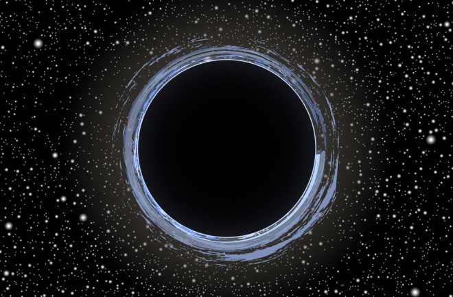 Black Hole Art - Shutterstock