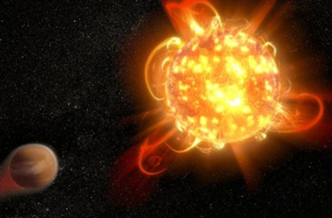 Superflare Frying an Exoplanet - NASA