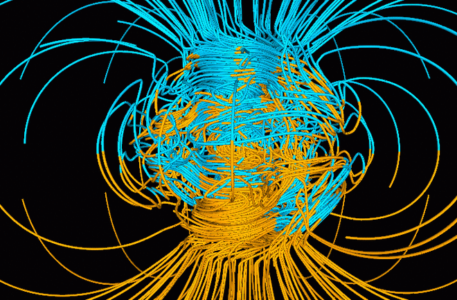 Geodynamo Magnetic Field Reversal - USDOE