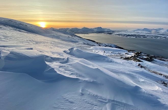 Sunrise Sunset in the Norwegian Arctic 