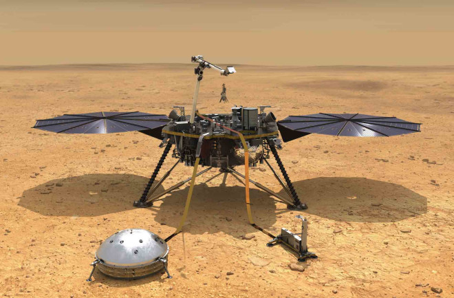 NASA Insight lander lands on Mars