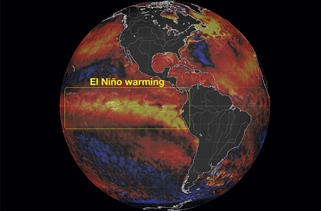 El Niño Strengthens