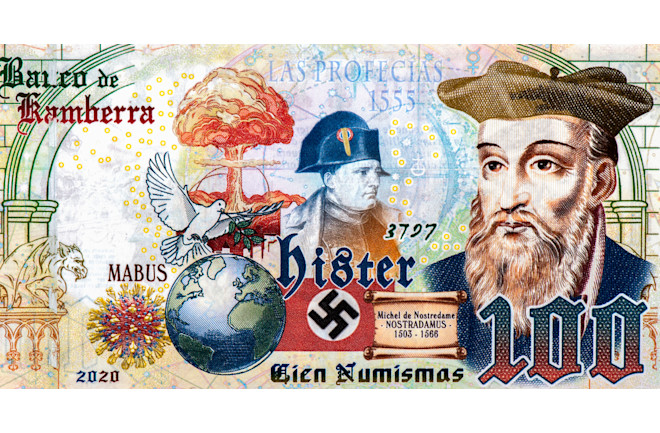 Nostradamus Prediction Montage of Hitler and other disasters