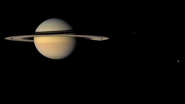 Saturn And Its Moons Have Water Just Like Earths Except