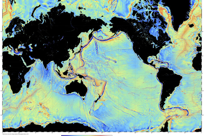 Satellites Map Out Seafloor As Never Before Discover Magazine
