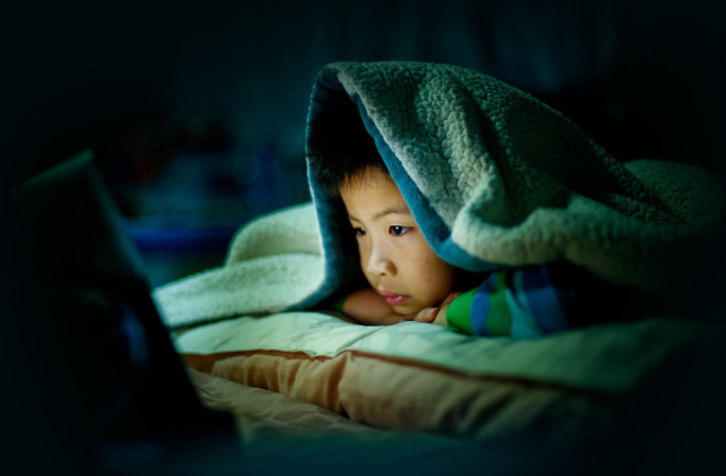 Kid Bed Screen - Shutterstock