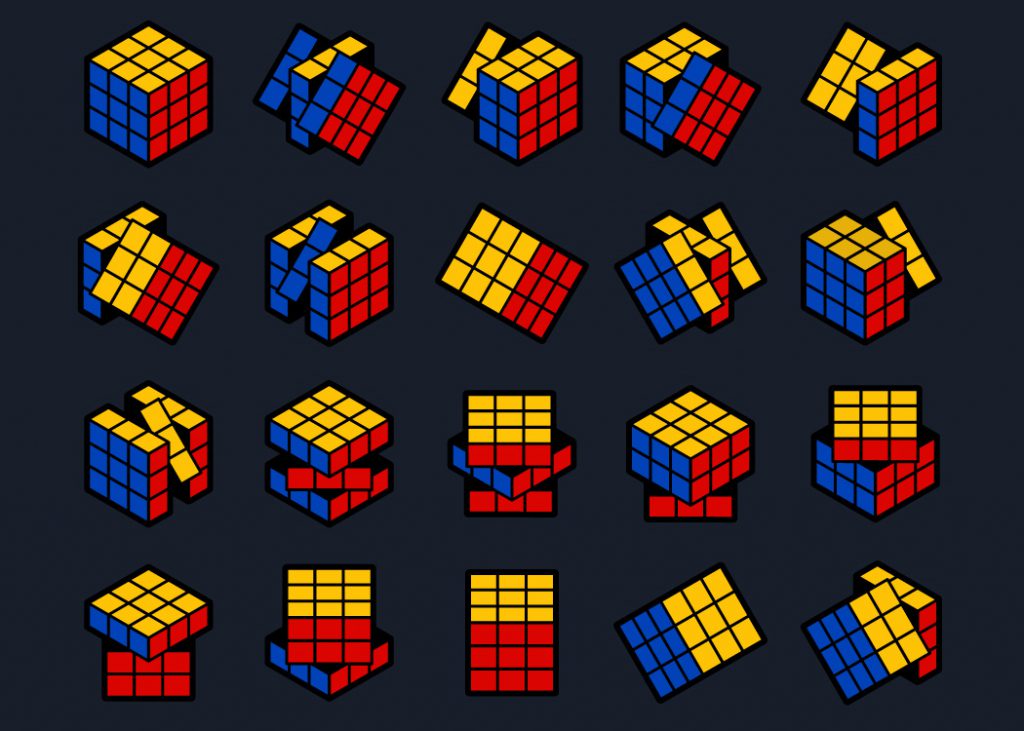how to figure out a rubix cube