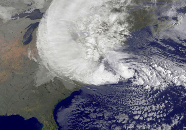 Hurricane Sandy - NASA