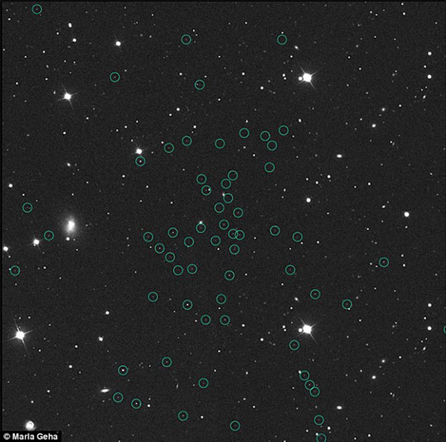 dwarf galaxy Segue 1 - Yale