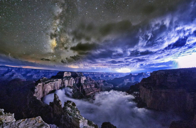 Grand Canyon Dark Sky - Skyglowproject.com - DSC-E0517 01