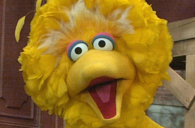 Big Bird of Sesame Street (credit tk)