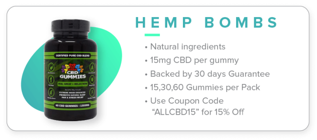 Hemp Bombs CBD gummies image