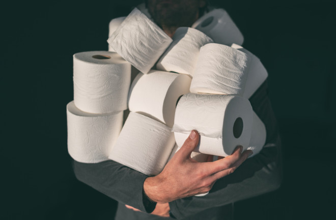 covid - coronavirus - toilet paper - shutterstock