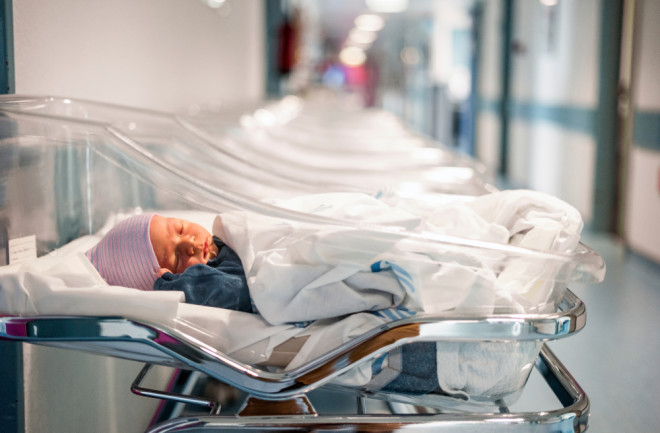 baby hospital newborn - shutterstock