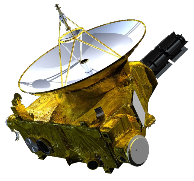 643px-New Horizons spacecraft model 1