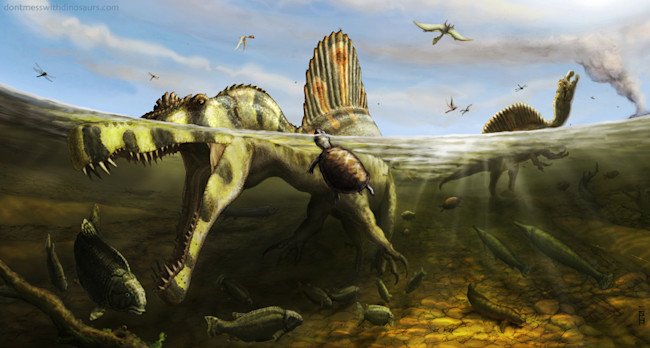 Spinosaurus is First Known Semi-Aquatic Dinosaur | Discover Magazine