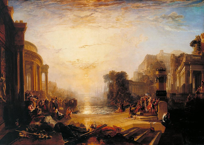 1024px-Joseph Mallord William Turner - The Decline of the Carthaginian Empire - WGA23169 - wikimedia commons