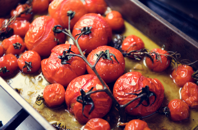 roasted tomatoes