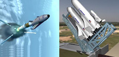rocket by nasa planes