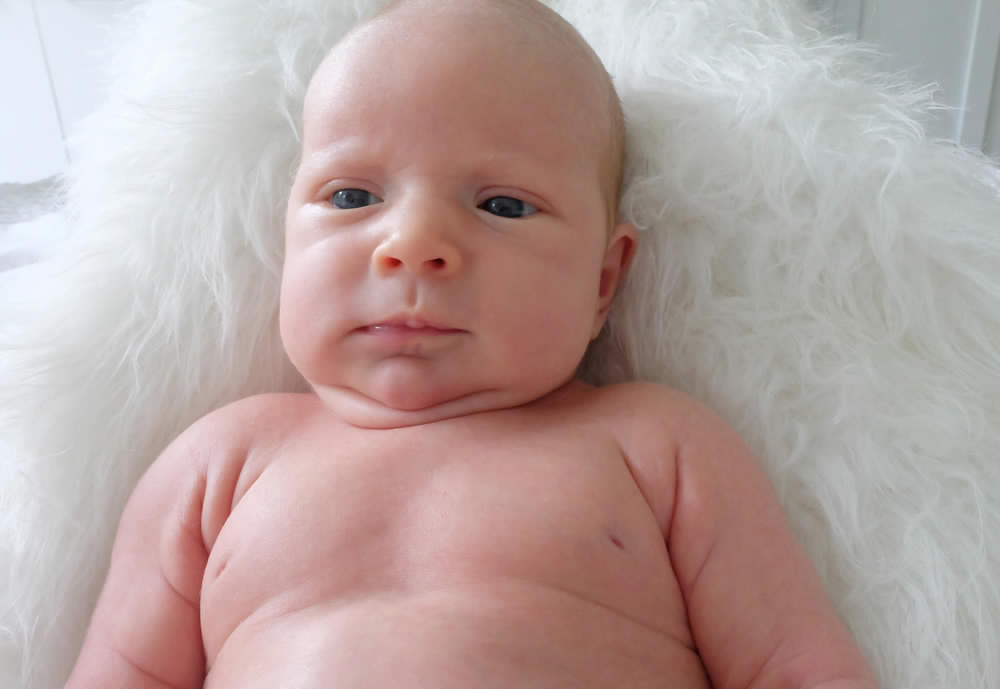 newborn baby fat