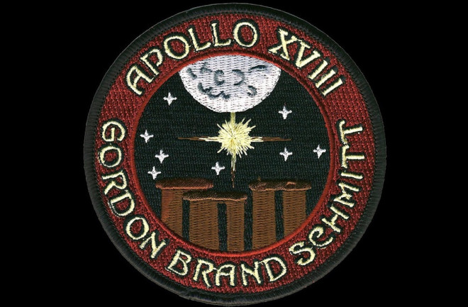 NASA's Apollo 18 mission was ready when it was scrapped by President Nixon. This mission patch, created by space enthusiast Randy Hunt, gives a hint of what could have been. 
