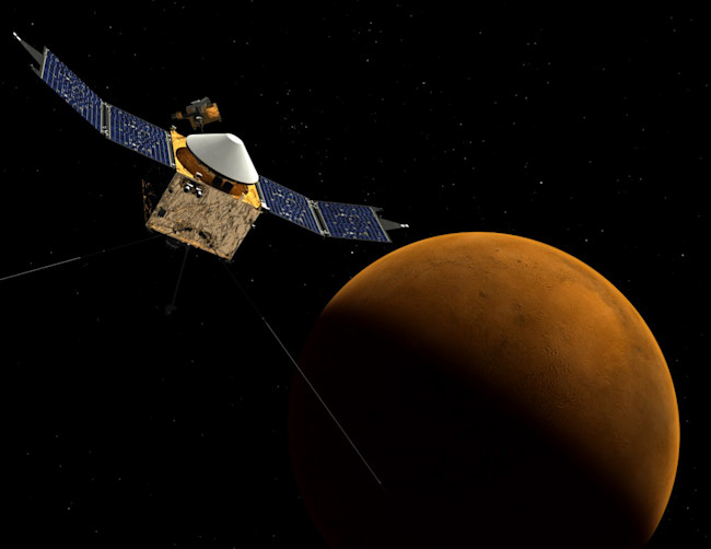 MAVEN spacecraft Mars - NASA