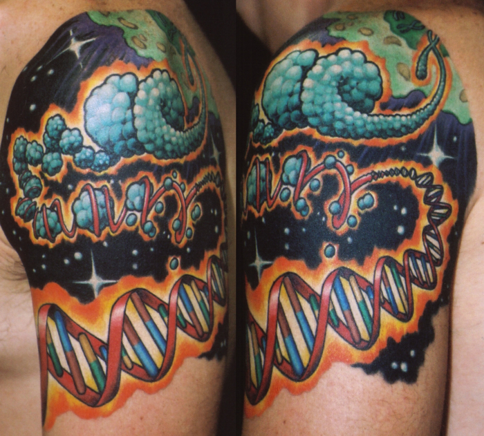 DNA: Tattoo to commemorate successful operation curing total | Download  Scientific Diagram