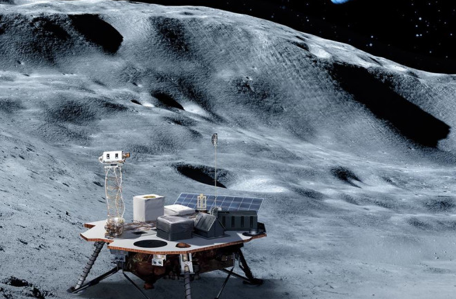 Lunar Lander Future Art - NASA