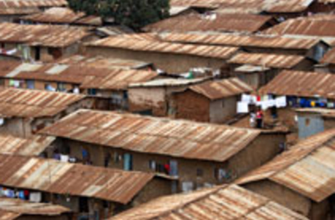 African city rooftops