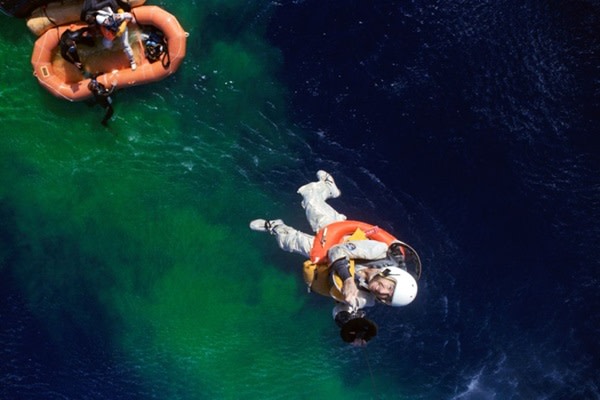 Lovell Picked Up Gemini 7