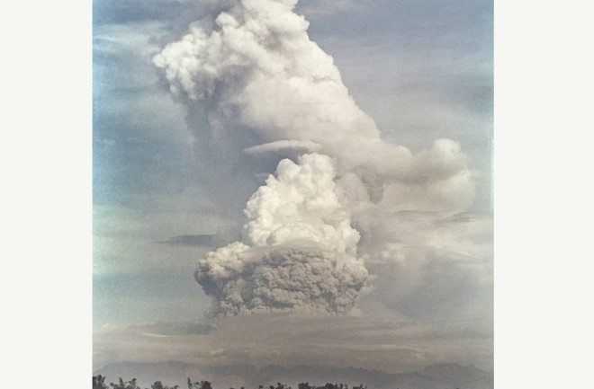 Mount Pinatubo eruption 1991 - AP