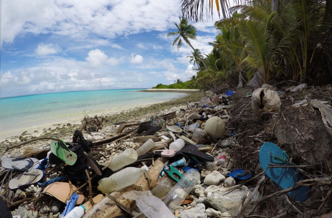Plastic Trash on Beach - Silke Stuckenbrock