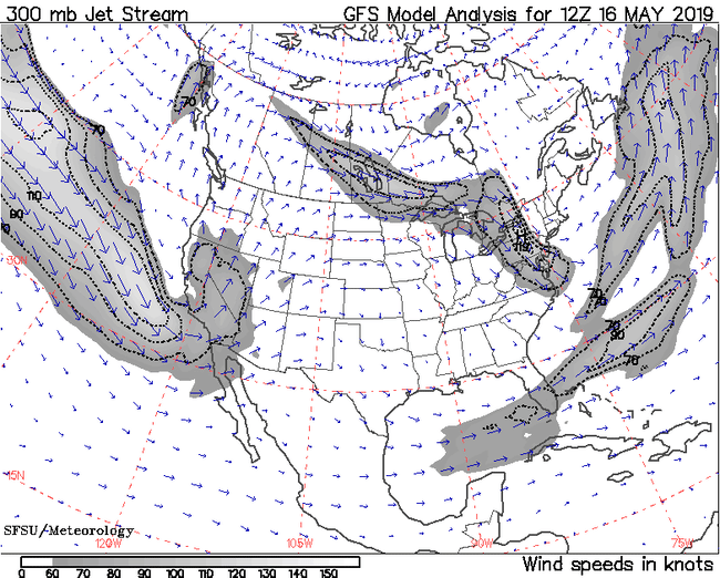 Jet Stream Animation GIF - California Regional Weather Server