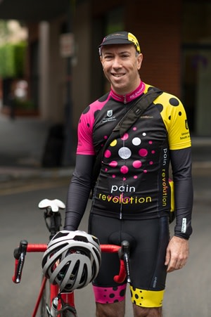 Lorimer Moseley cyclist - Pete Thornton
