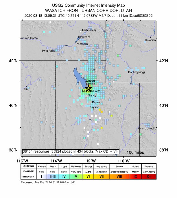Shake Map