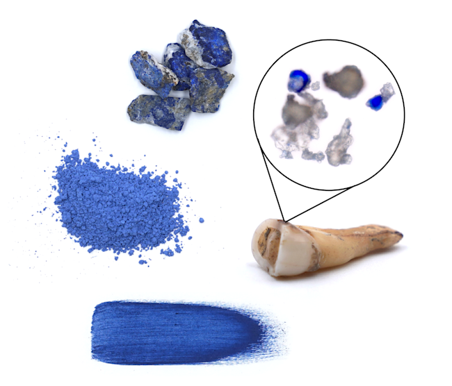 Lazurite Pigment Molar