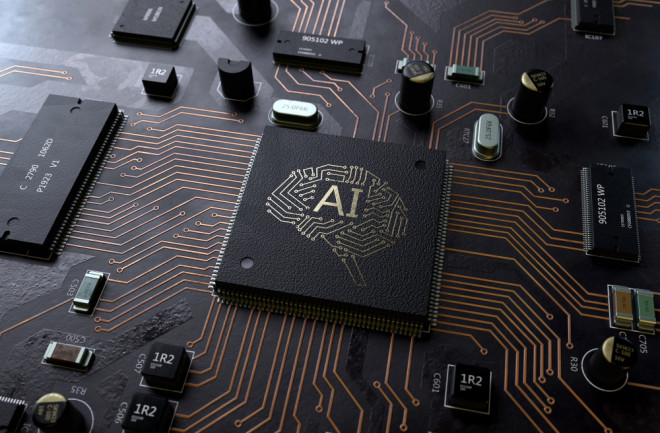 AI Artificial Intelligence Computer Chip Motherboard - Shutterstock
