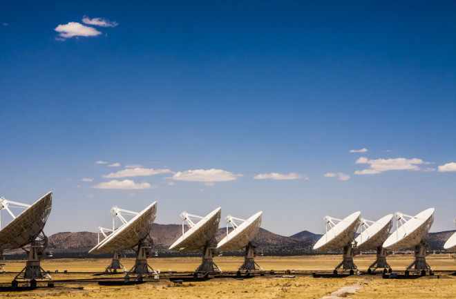 The Very Large Array radio astronomy observatory in New Mexico