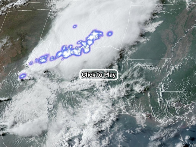 Storms over Texas - RAMMB/CIRA