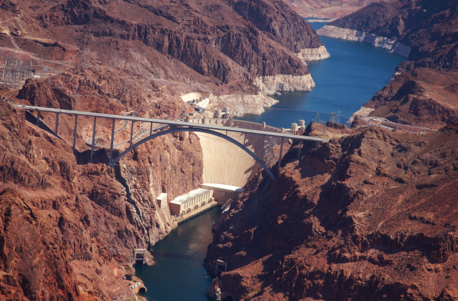 Lake Mead and the Hoover Dam