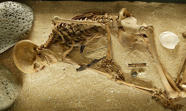 First Icelanders Skeleton - Ivar Brynjolfsson/The National Museum of Iceland
