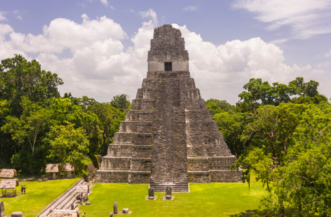 Tikal Temple 1 Maya - Shutterstock