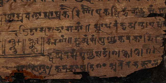 Bakhshali Manuscript - Bodleian Libraries