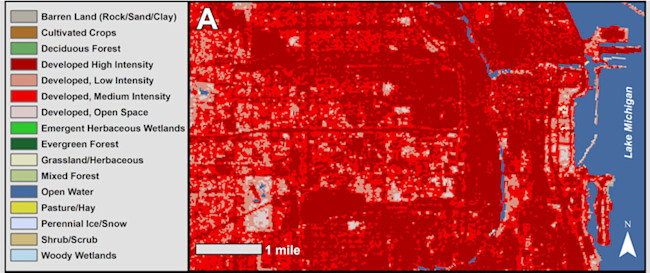 Chicago landcover - Frontiers in Eco and Evo