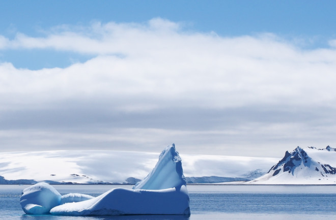 Antarctica ice Neumayer Channel