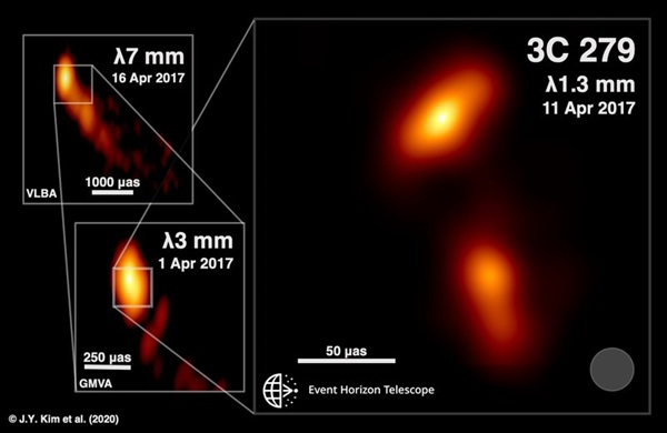 Event Horizon Telescope Looks Into a Black Hole's Jet