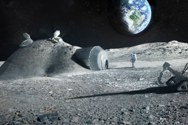 Human Urine Could Help Astronauts Build Moon Bases Someday